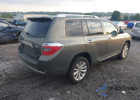 2008 Toyota Highlander Hybrid Limited from USA, damaged, VIN JTEEW44A982013601